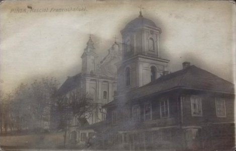 Pinsk, Vialikaja, Franciškanski. Пінск, Вялікая, Францішканскі (1901-14, 1920-29)