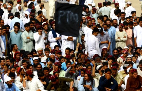 PTM protest in Karachi