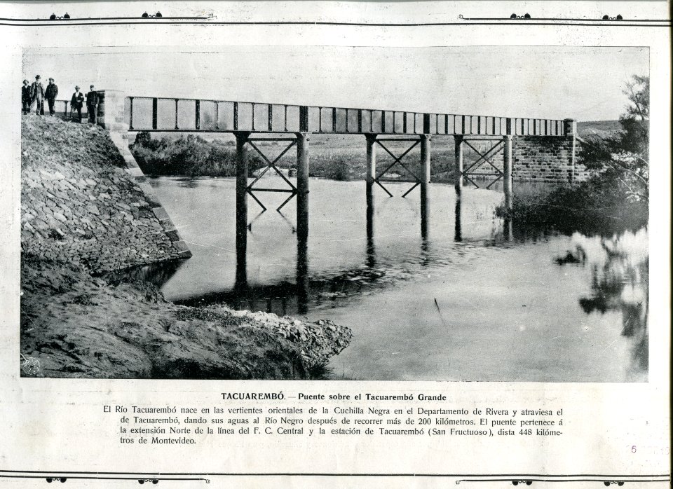 Puente sobre el Tacuarembó Grande - Tacuarembó