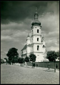 Pinsk, Vialikaja-Listoŭskaja, Franciškanski. Пінск, Вялікая-Лістоўская, Францішканскі (H. Poddębski, 1936) (2)