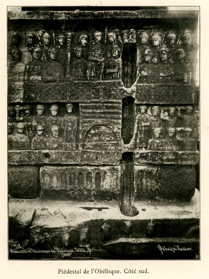 Piédestal de l'Obélisque Côté sud - Barth Hermann - 1913