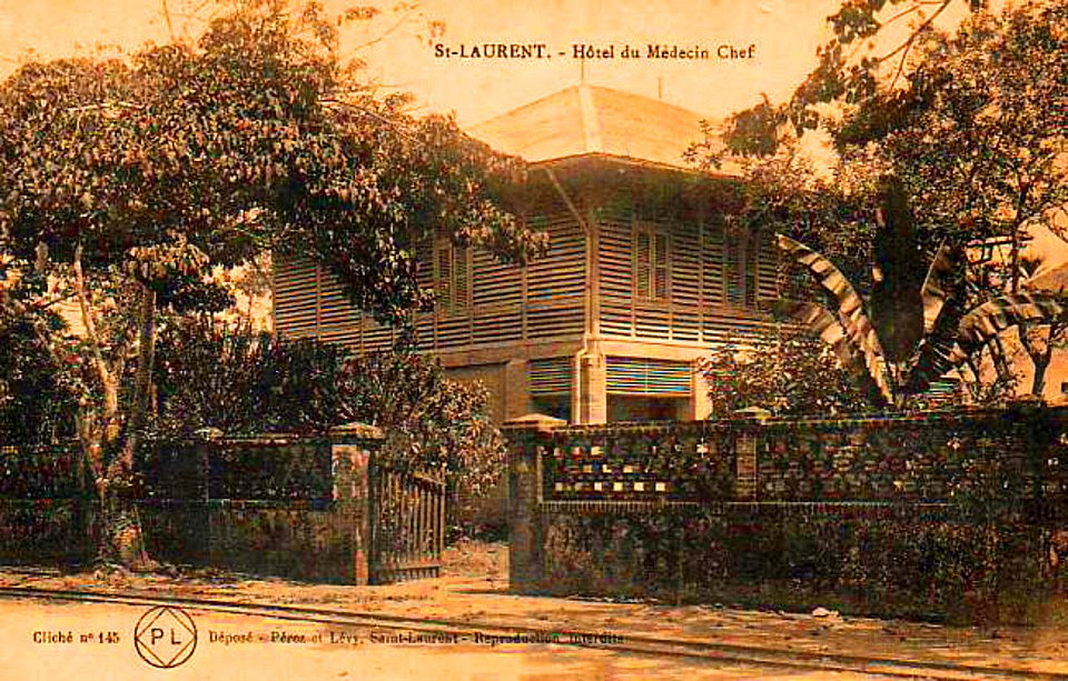 PL Hôtel du médecin-chef à Saint-Laurent-de-Maroni