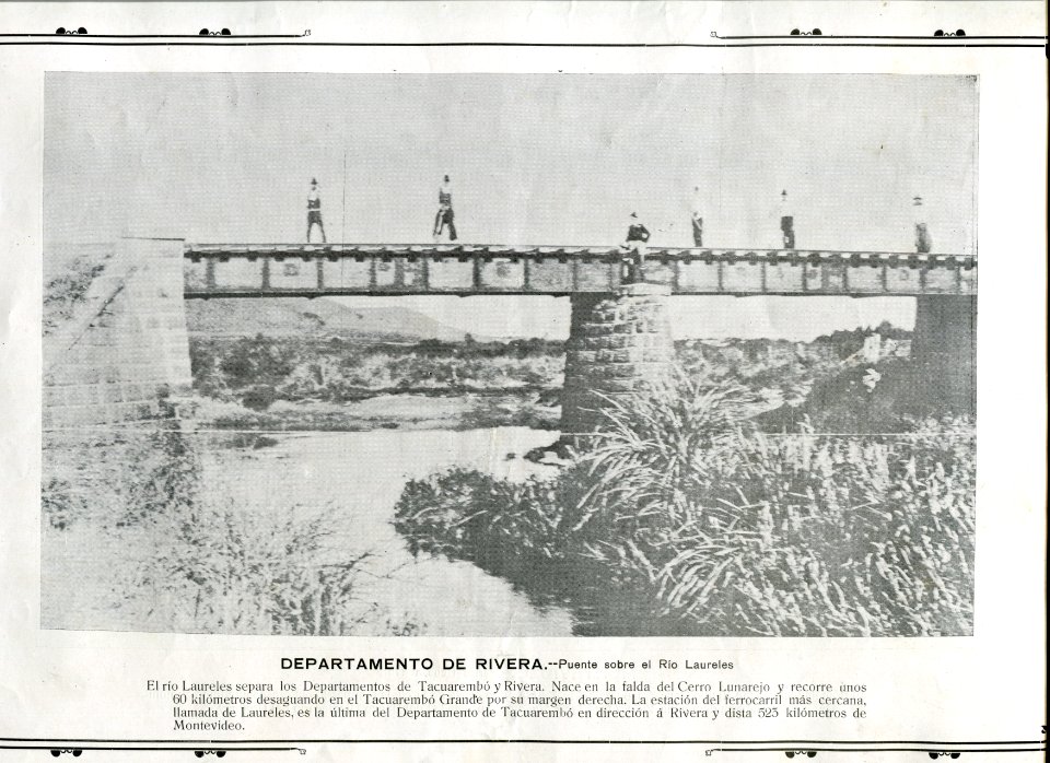 Puente sobre el Río Laureles - Rivera