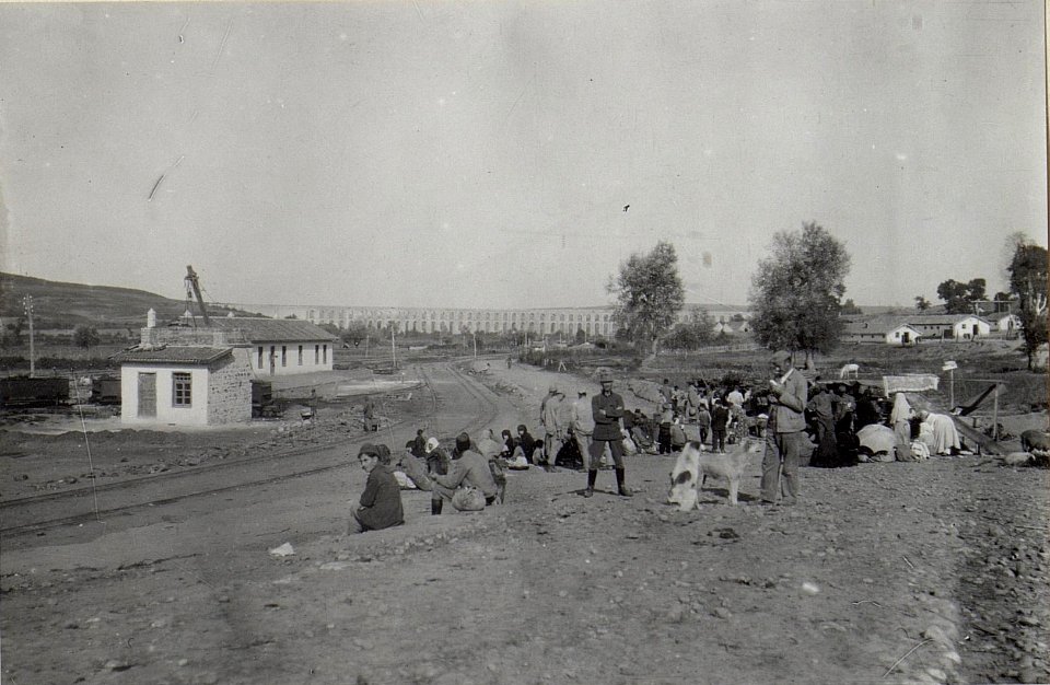 Pirgos, Kleinbahnstation. (BildID 15675235)