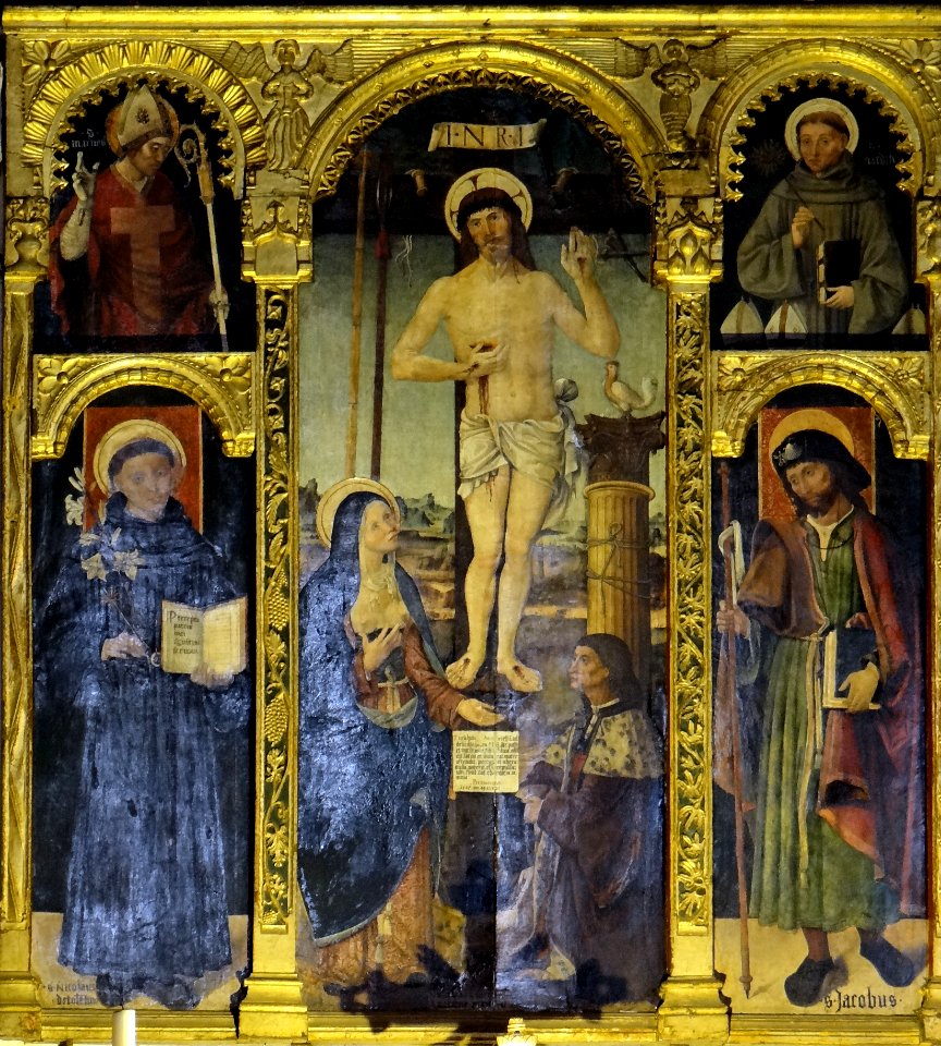 Puget-Théniers - Eglise Notre-Dame-de-l'Assomption - Retable Notre-Dame-du-Bon-Secours -2