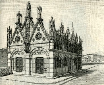 Pisa chiesa di Santa Maria della Spina