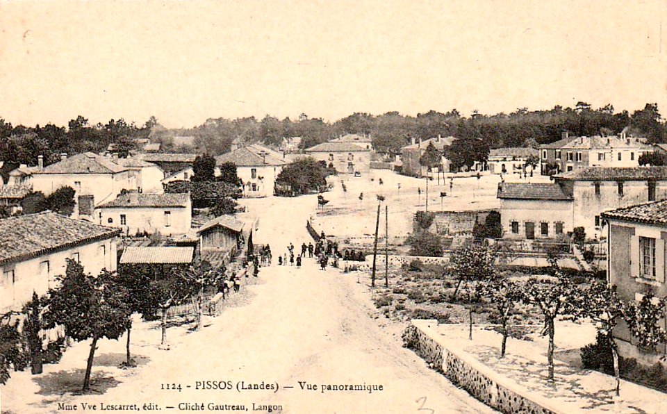Pissos (Landes) - vue générale 2