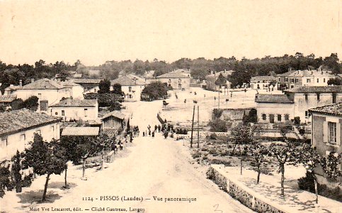Pissos (Landes) - vue générale 2
