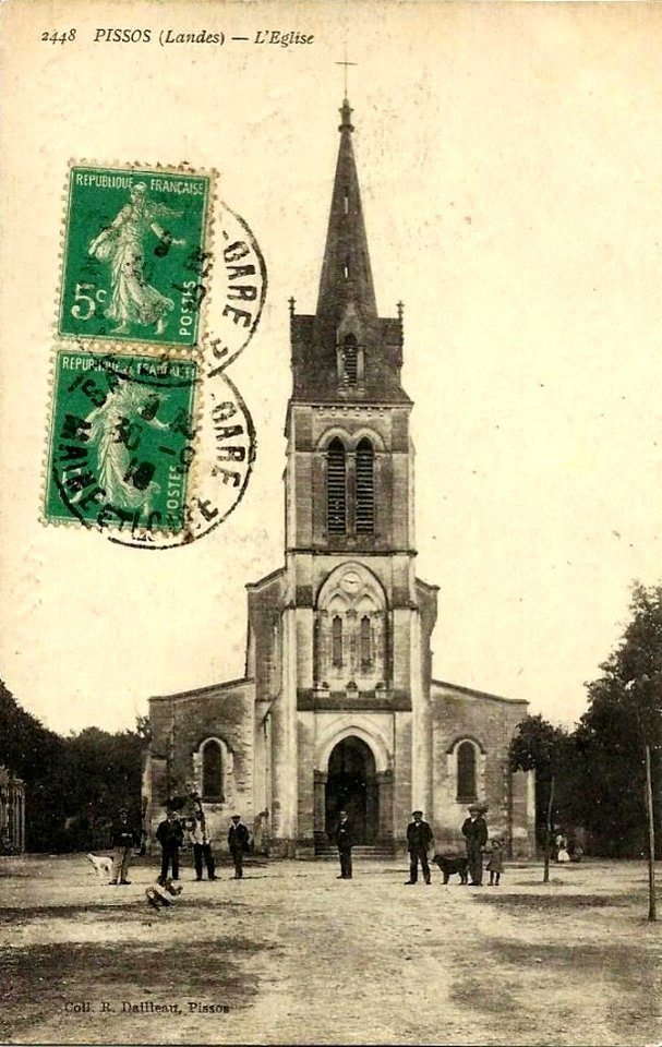 Pissos (Landes) - église 2