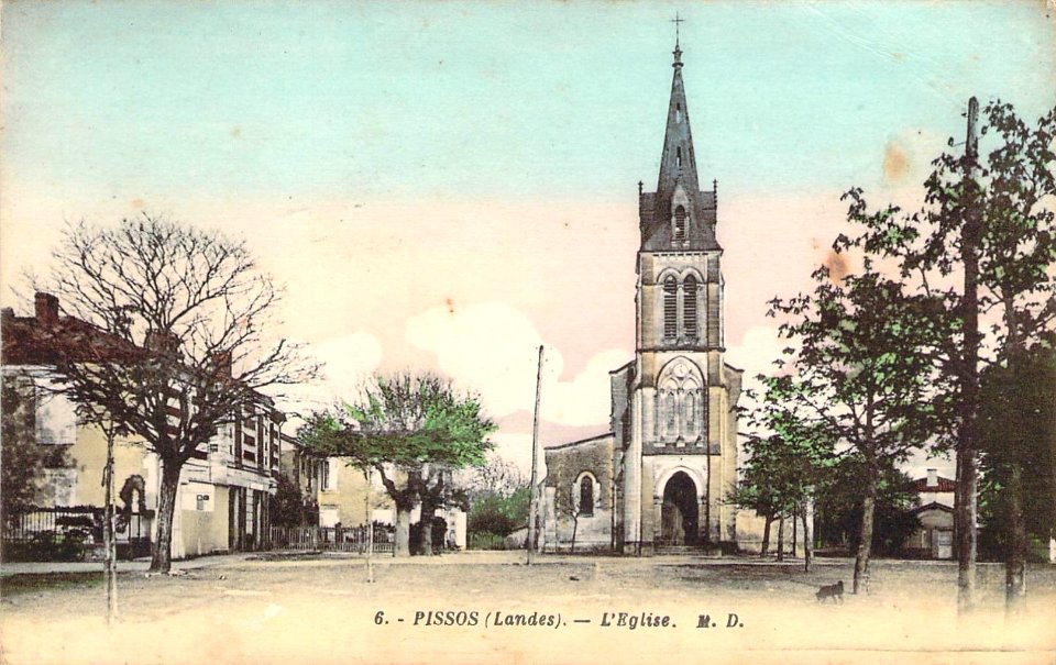 Pissos (Landes) - église 7