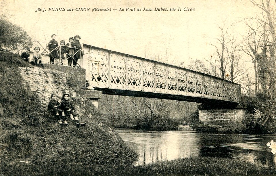 Pujols-sur-ciron Pont de Jean Dubos 2