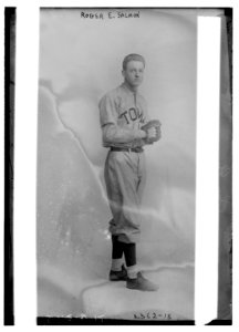 Pitcher Roger E. Salmon, who appeared with Philadelphia AL (baseball) LCCN2014690087