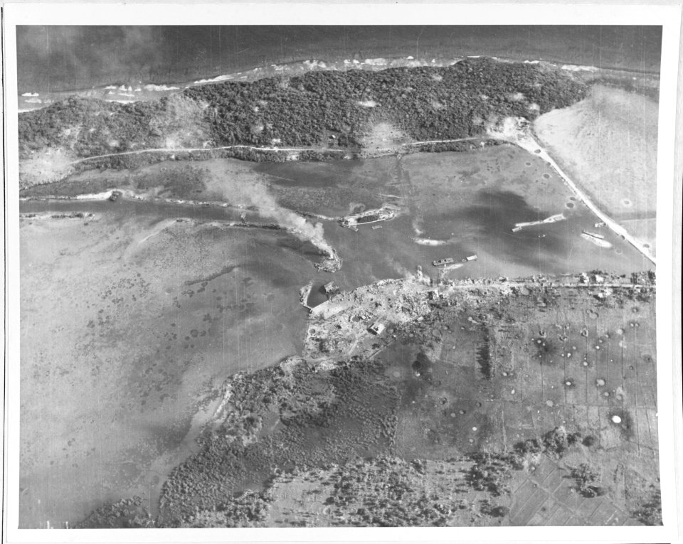 Piti, Guam and Cabras Island on July 20, 1944