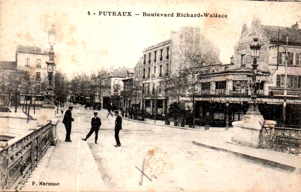 Puteaux.Boulevard Richard-Wallace.Pont