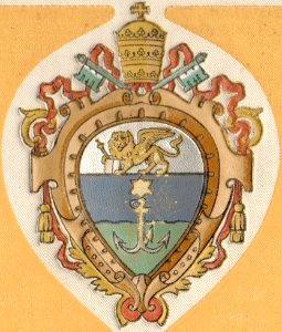 Pius pápa életének és uralkodásának története napjainkig. art detail, from- 001 Pius X papa Czaich Frater Budapest 1907 (cropped)