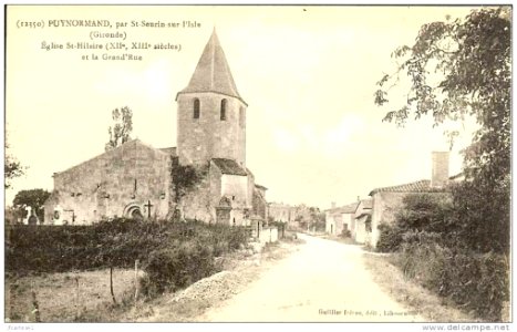 Puynormand - église