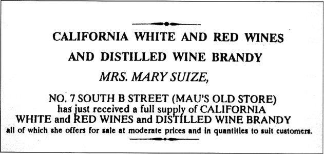 Publicité Marie Suize