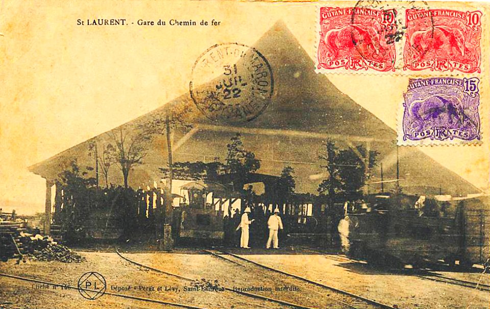 PL Gare de chemin de fer à Saint-Laurent-de-Maroni