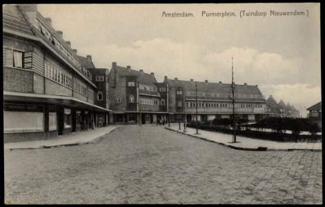 Purmerplein. Uitgave Weenenk & Snel, Den Haag, Afb PRKBB00457000002