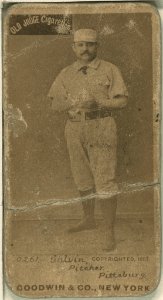 Pud Galvin, Pittsburgh Alleghenys, baseball card portrait LCCN2007686935