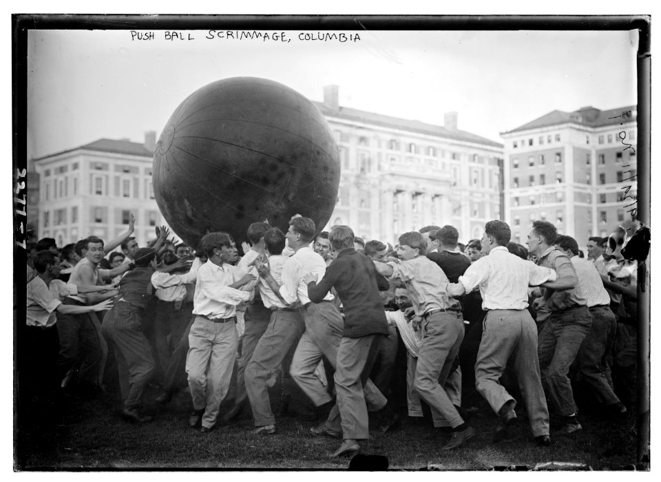 Push Ball Scrimmage, Columbia LCCN2014689636