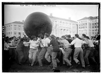 Push Ball Scrimmage, Columbia LCCN2014689636