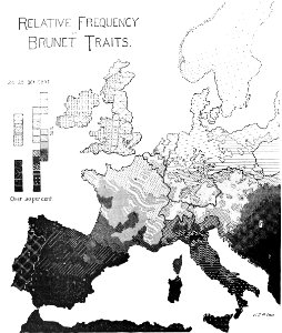 PSM V50 D784 Hair color frequency in europe