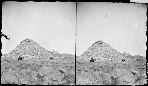 Pyramid Rock, near the Labonte, northwest of Laramie Peak. Converse County, Wyoming. - NARA - 517390