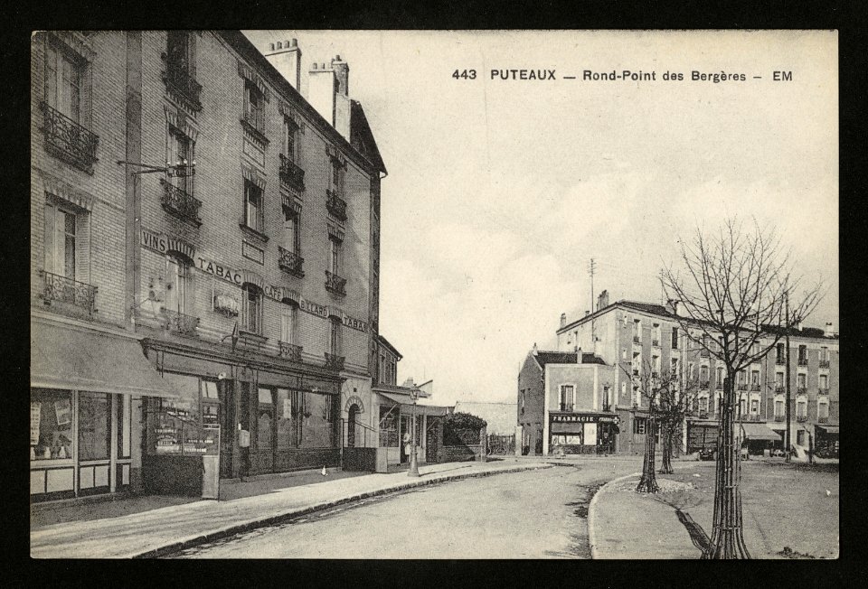 Puteaux.Rond-point des Bergères