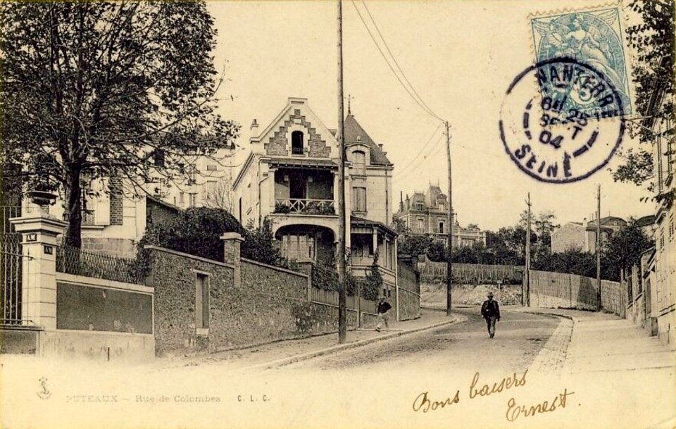 Puteaux.Rue de Colombes