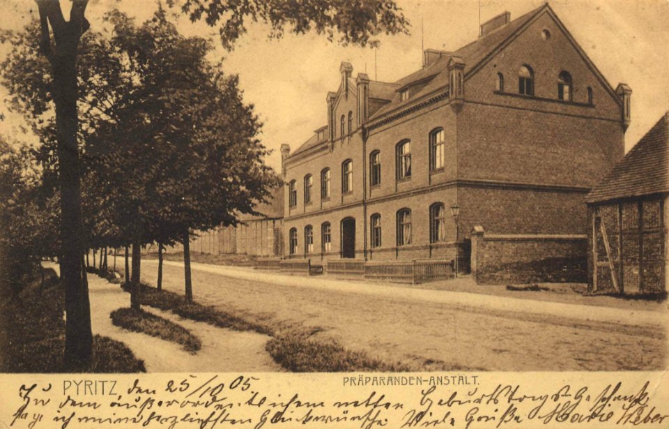 Pyritz, Pommern - Präparandenanstalt (Zeno Ansichtskarten)