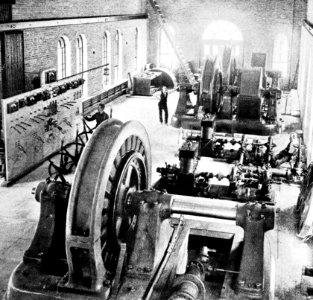 PSM V52 D763 Interior of the power generating station