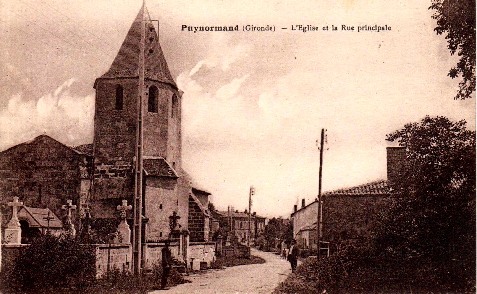 Puynormand - église 1