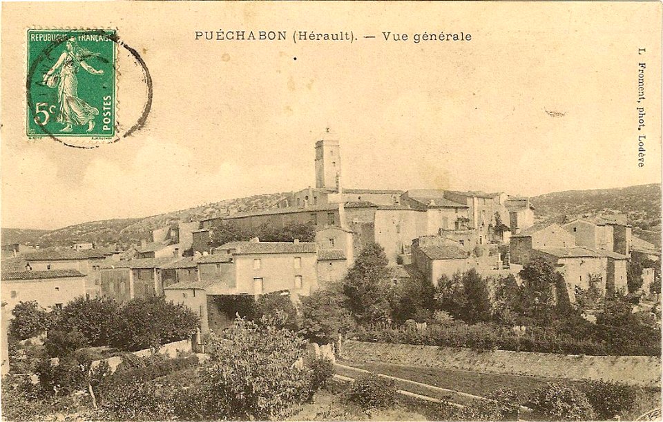 Puéchabon, début du 20e siècle