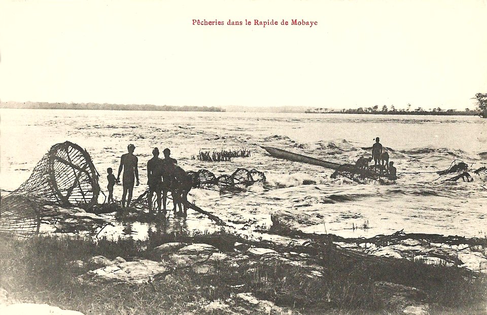 Pêcheries dans le Rapide de Mobaye