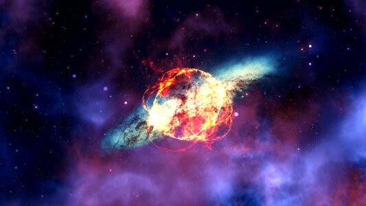 Nebula stellar constellation photo