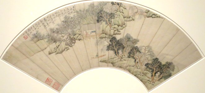 Qian Du (Ch'ien Tu) 'Scholar in a River Landscape'