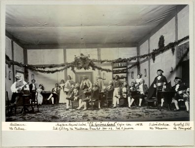 På Gröna Lund, Dramatiska teatern 1901. Föreställningsbild - SMV - H14 002