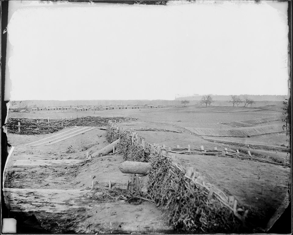 Quaker Guns at Confederate Camp, Centerville, Virginia (3996068818)