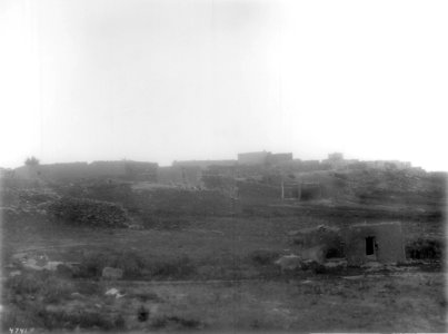 Pueblo of Paquate which belonged to Laguna, New Mexico, ca.1900 (CHS-4741)