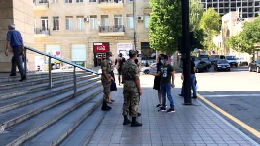 Quarantine in Baku