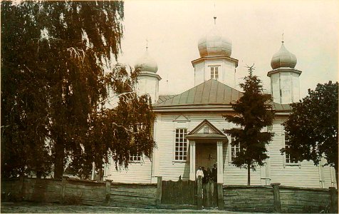 Płotnica, Pakroŭskaja. Плотніца, Пакроўская (I. Sierbaŭ, 1912)