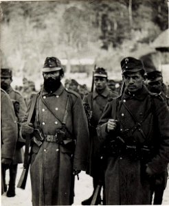 Pustertal, Standschützentypen (Standschützen - Baon - Passeier). (BildID 15580470)
