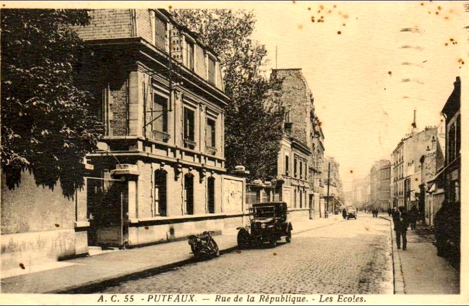 Puteaux.Rue de la République