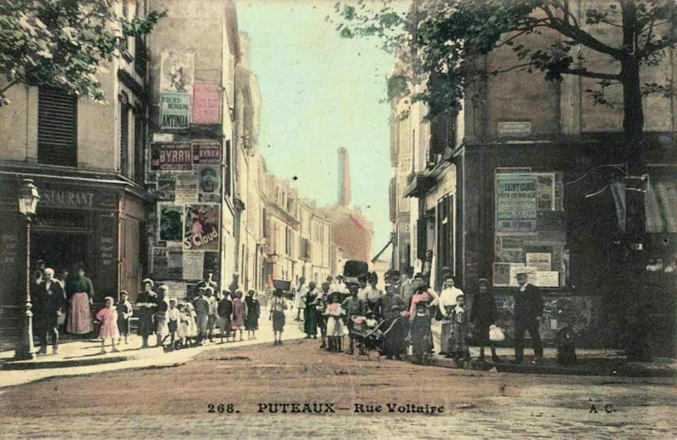 Puteaux.Rue Voltaire