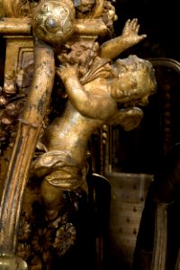 Putti i detalj, kröningsvagnen - Livrustkammaren - 32934