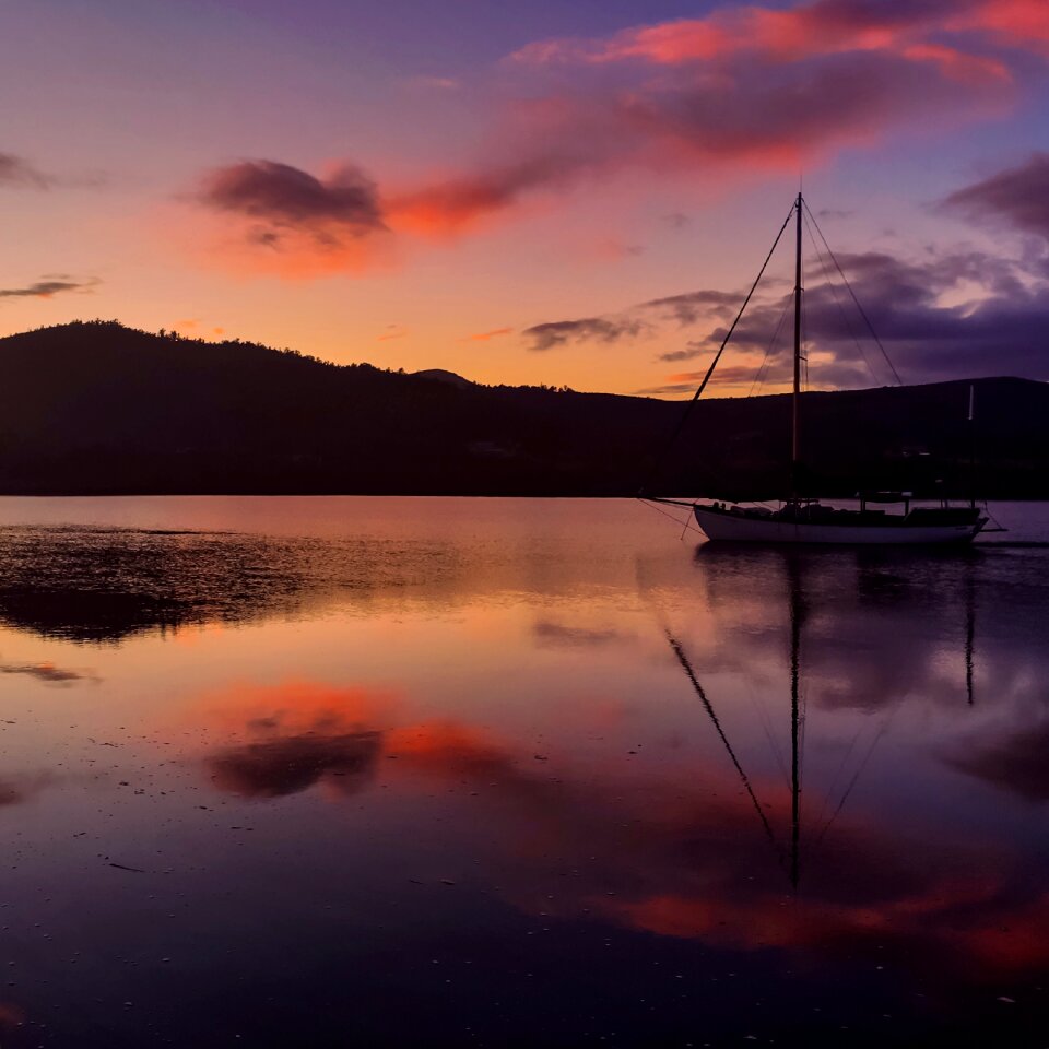 Water dusk sunrise