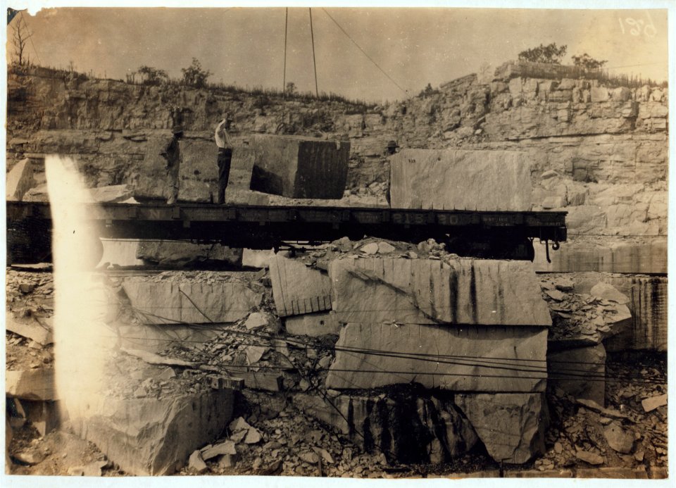 Quarry Scenes. No children were employed. LOC nclc.05111