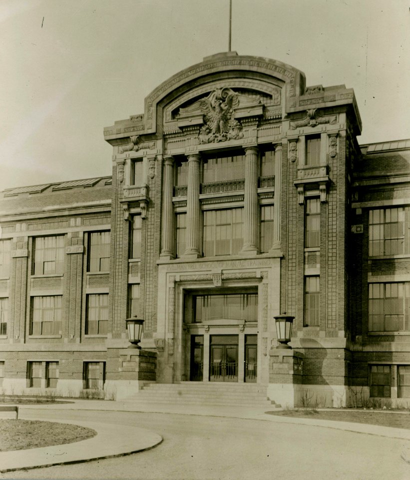 Pullman Free School of Manual Training, Chicago, early 20th century (NBY 655)