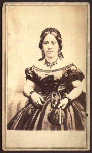 Queen Emma of Hawaii, c. 1859, carte de visite published by E. & H. T. Anthony